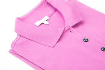 Canvas Print - Pink polo shirt