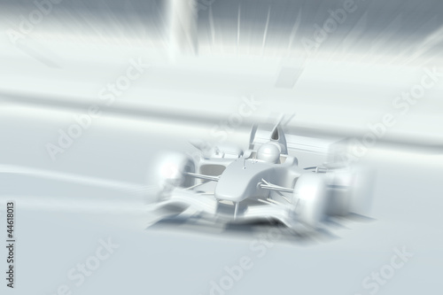 Board z aluminiowym obramowaniem Samochód Formuły 1