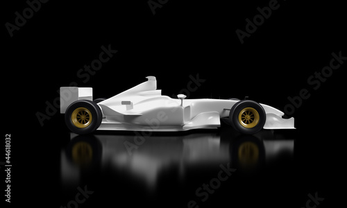 Board z aluminiowym obramowaniem Samochód Formuły 1