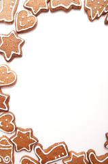 Different Shapes of Gingerbread Cookies