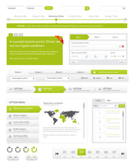 Wall Mural - Website navigation Pack