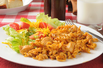 Poster - Chicken casserole and salad