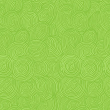 Green Abstract Seamless Pattern With Swirls
