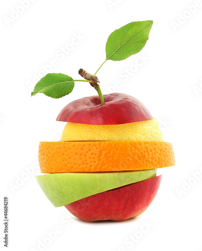 Nowoczesny obraz na płótnie Fresh Mixed Fruit