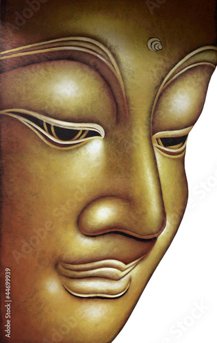 Obraz na płótnie canvas trzyczęściowy "tryptyk" Budda