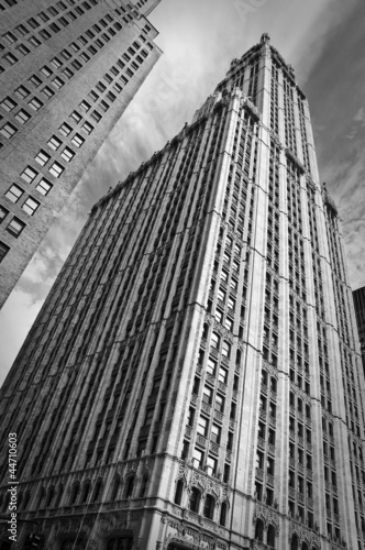 Obraz w ramie Woolworth building - New York