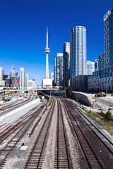 Wall Mural - Railway Train Toronto