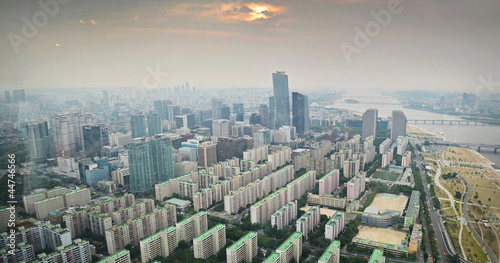 Obraz na płótnie canvas Seoul City