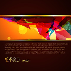 Wall Mural - beautiful template