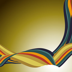 Wall Mural - Abstract wave design