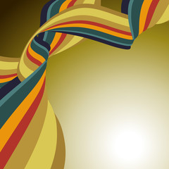 Wall Mural - Abstract wave design