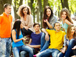 © Gennadiy Poznyakov - Group people outdoor.