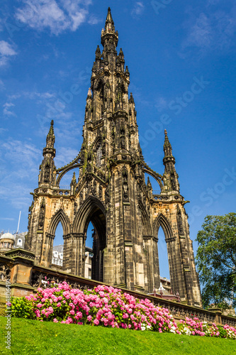 View of Scott Monument in S...