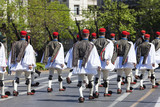 Fototapeta  - Evzones parade in Athens,Greece