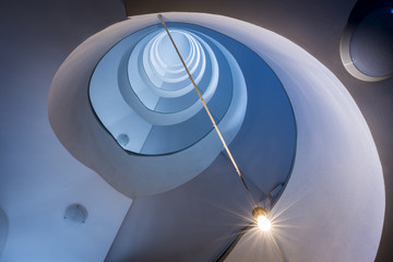 Poster - Contemporary spiral staircase