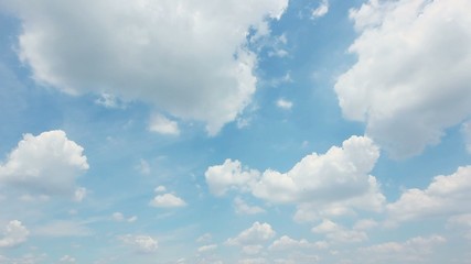 Fototapete - 流れる雲