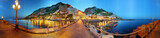 Fototapeta  - Amalfi a 360 gradi, notturno