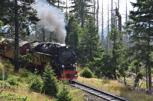 Fototapeta na wymiar Dampflokomotive