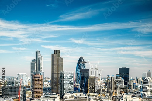 Naklejka na szybę London Cityscape