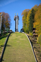 Wall Mural - Heini-Klopfer-Skiflugschanze - Oberstdorf - Deutschland