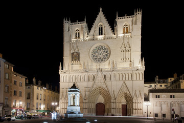 cathedral of saint john in lyon