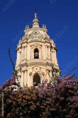 Plakat na papierze fotorealistycznym Katedra San Giorgio, Modica