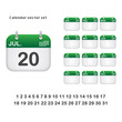 Calendar, timetable