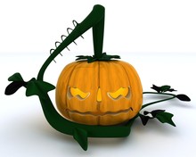 Carved Pumpkin Jacko Lantern