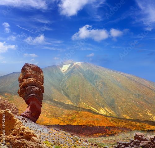 Nowoczesny obraz na płótnie Teide National Park Roques de Garcia in Tenerife