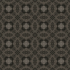 Poster - Decorative retro pattern