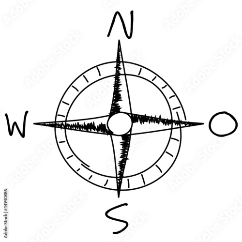 Kompass Zeichnung kaufen Sie diese und finden Sie