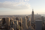Fototapeta  - Manhattan Skyline, NY at dusk