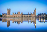 Fototapeta Londyn - Hdr image of Houses of parliament