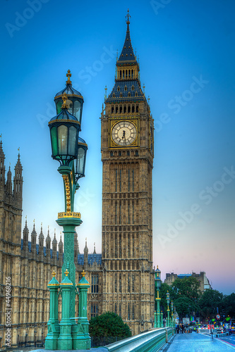 Plakat na papierze fotorealistycznym Big ben