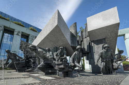 Naklejka na meble Warsaw Uprising Monument in Warsaw, Poland