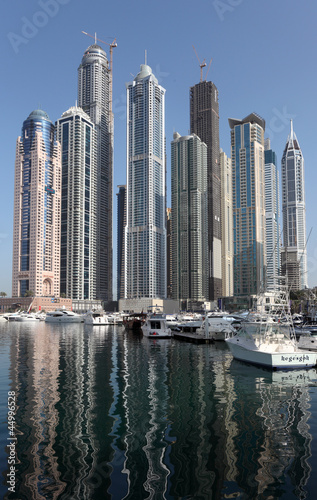 Fotoboard na płycie Dubai Marina, Zjednoczone Emiraty Arabskie