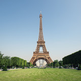 Fototapeta Paryż - The Eiffel Tower in Paris, France.