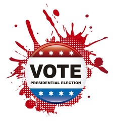 Sticker - vote background