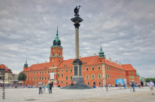Board z aluminiowym obramowaniem Zamek królewski, warszawa