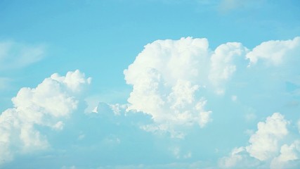 Fototapete - 積乱雲のタイムラプス