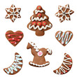 © Dominik Tiziani - gingerbread cookies white background