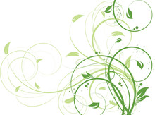 Abstract floral background