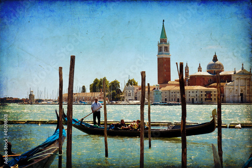 Obraz na płótnie canvas Wenecja, widok san giorgio maggiore od san marco