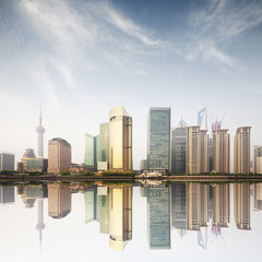 Fototapete - modern office building in shanghai