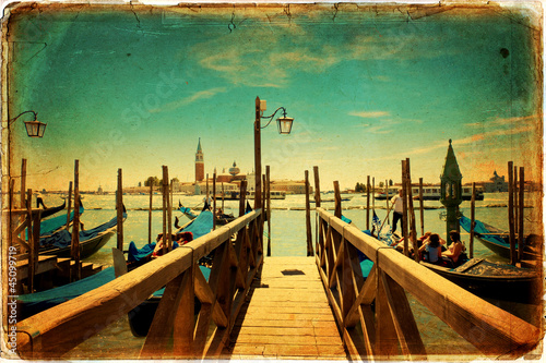 Tapeta ścienna Wenecja, widok san giorgio maggiore od san marco