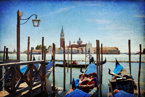 Tapeta ścienna Wenecja, widok san giorgio maggiore od san marco