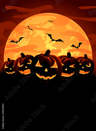 Board z aluminiowym obramowaniem Motyw Halloween