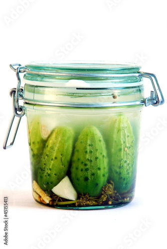 Board z aluminiowym obramowaniem Ogórki kiszone pickles pickled cucumbers