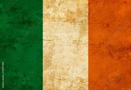 Naklejka samoprzylepna Flaga irlandzka