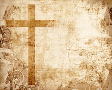 Cross On Parchment